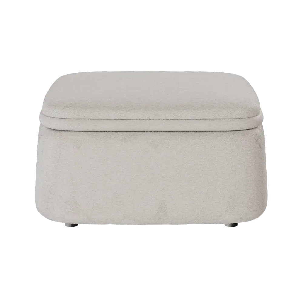 Mesa de centro Elements Berti 4 em 1 (Mesa + Apoio de pés + Puff + Baú)