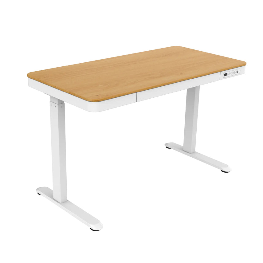 Mesa com Regulagem de Altura Elétrica Elements Musa Wood