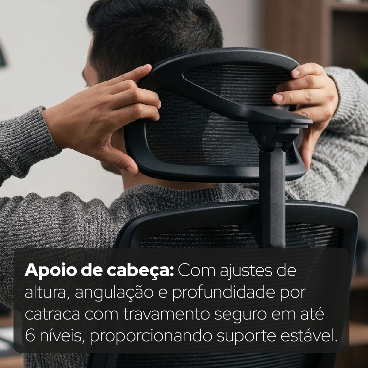 Cadeira Ergonômica Elements Serena