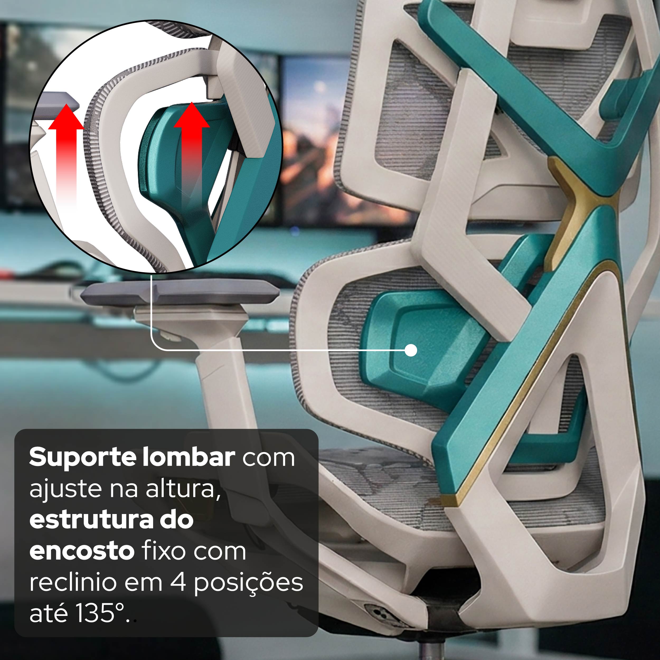 Cadeira Ergogamer™ Elements Vector