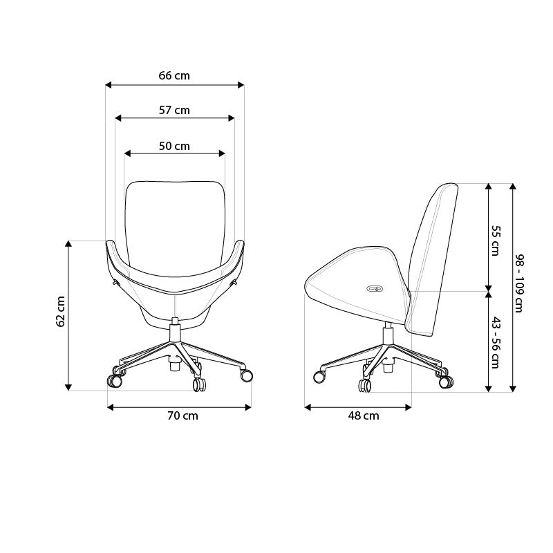 Cadeira Ergonômica Elements Soffio