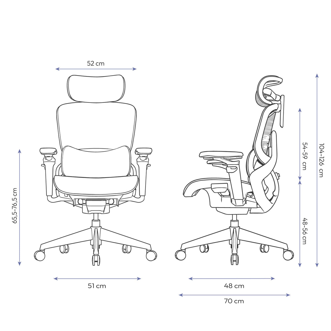 Cadeira Ergonômica Elements Aniara