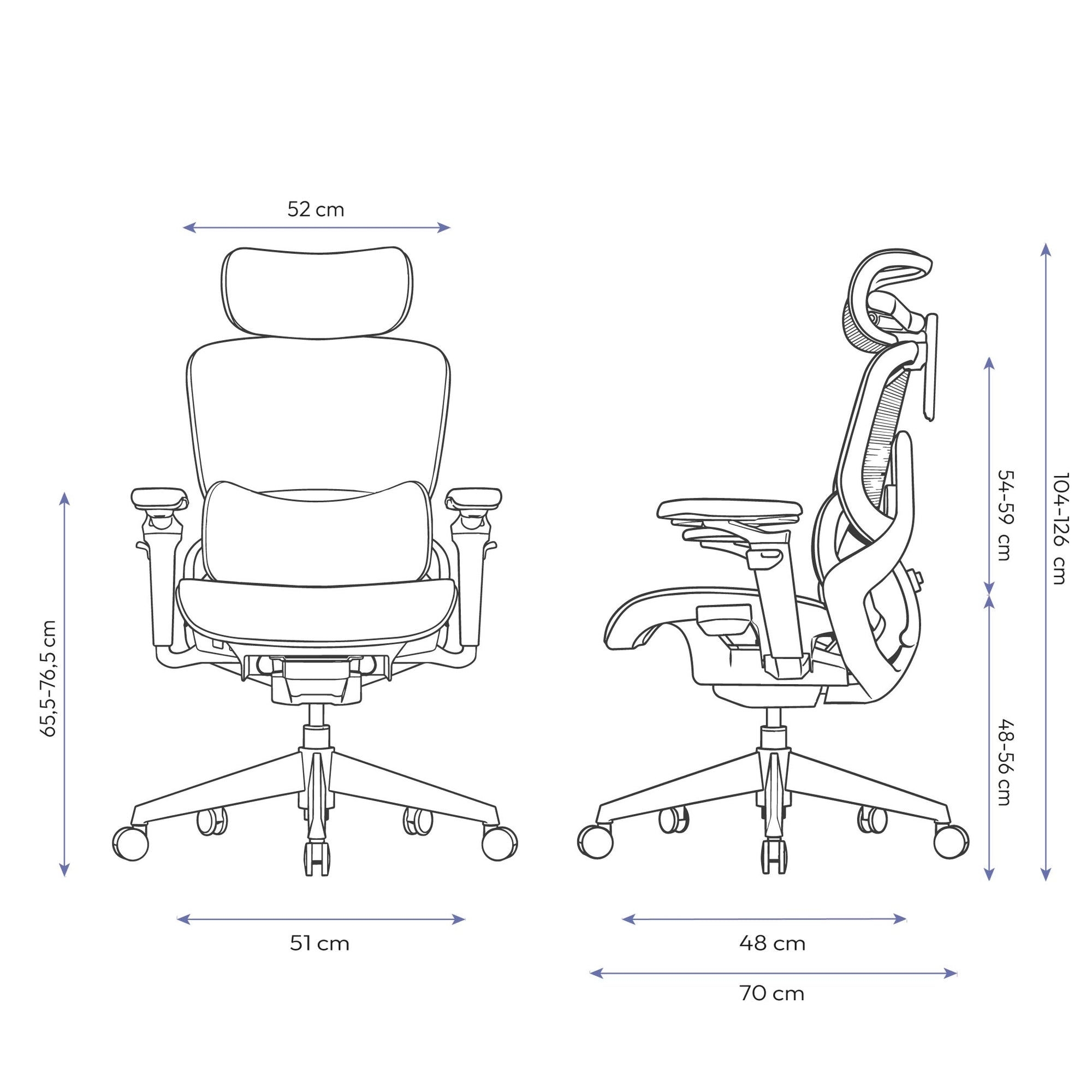 Cadeira Ergonômica Elements Aniara