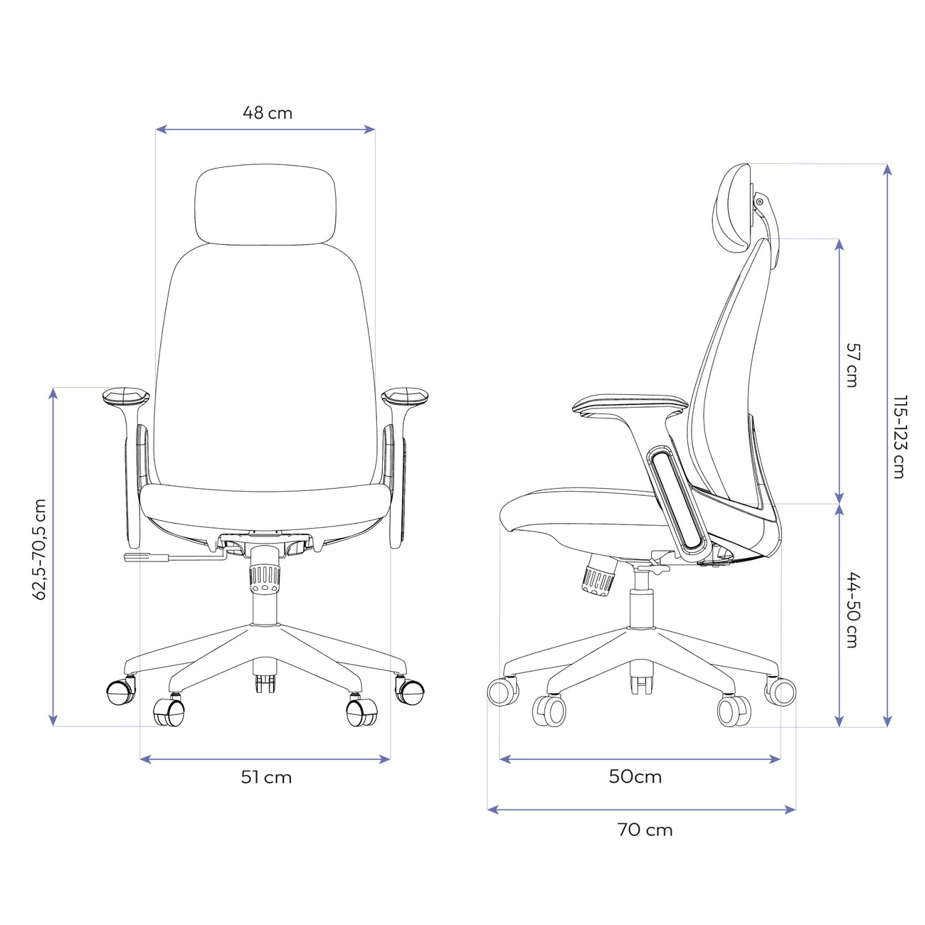 Cadeira Ergonômica Elements Belena