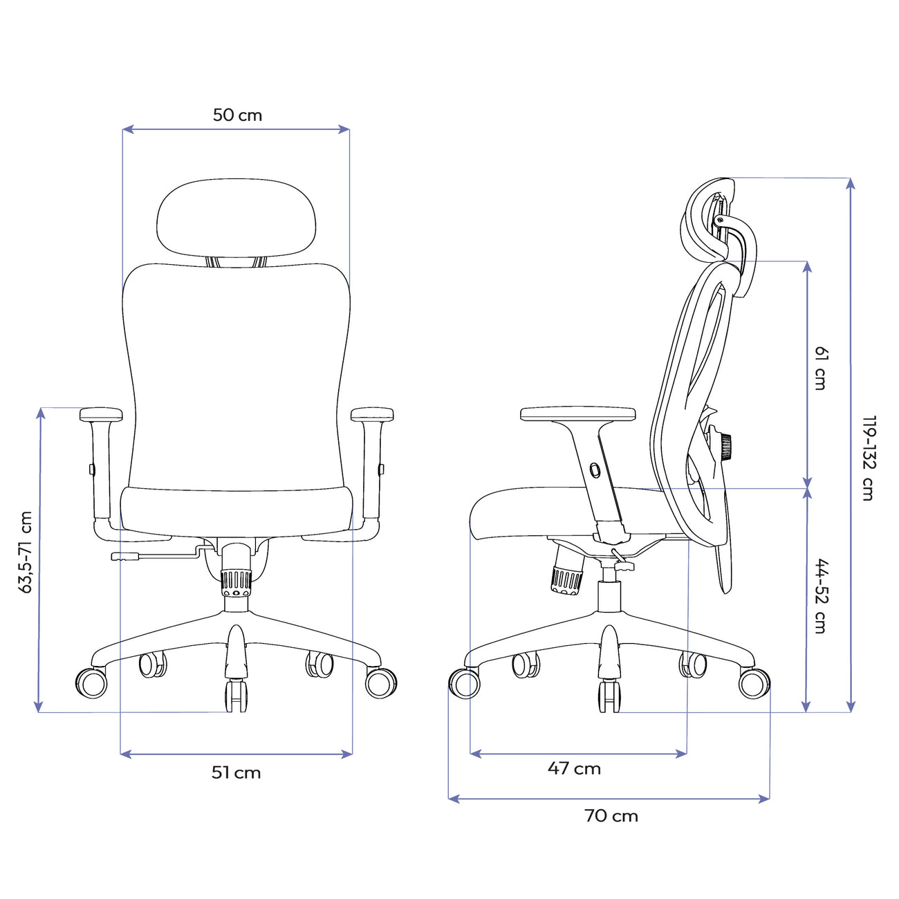 Cadeira Ergonômica Elements Samaia