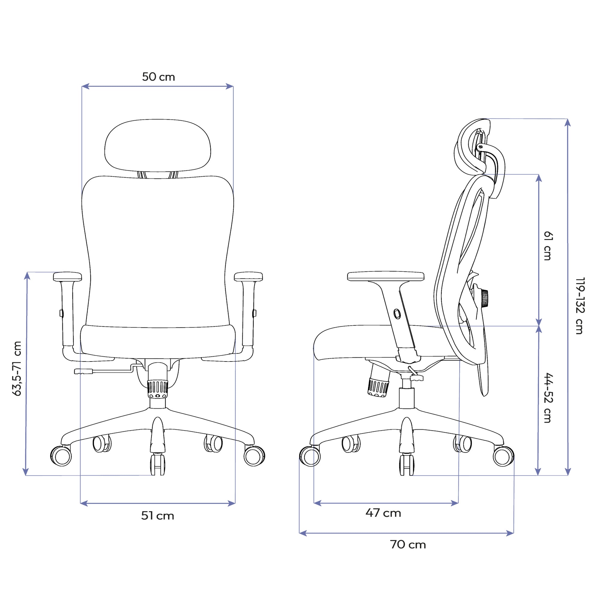 Cadeira Ergonômica Elements Samaia