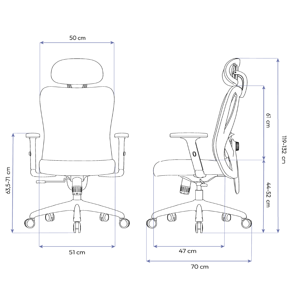Cadeira Ergonômica Elements Samaia