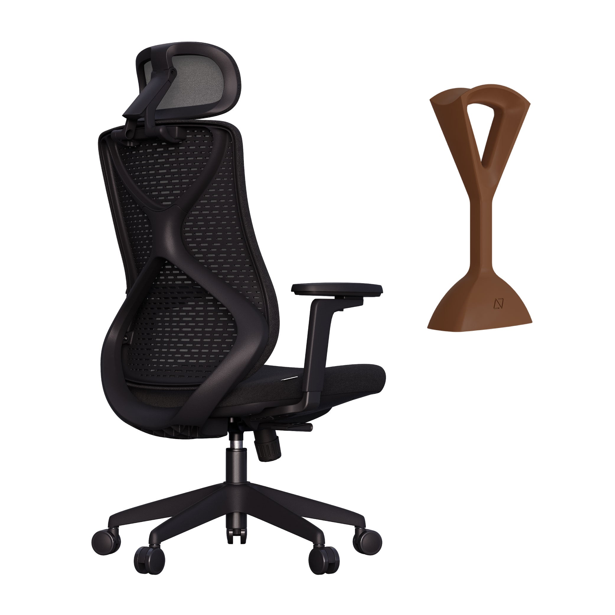 Combo Cadeira Aiven + Brinde Suporte de Headset Balmen