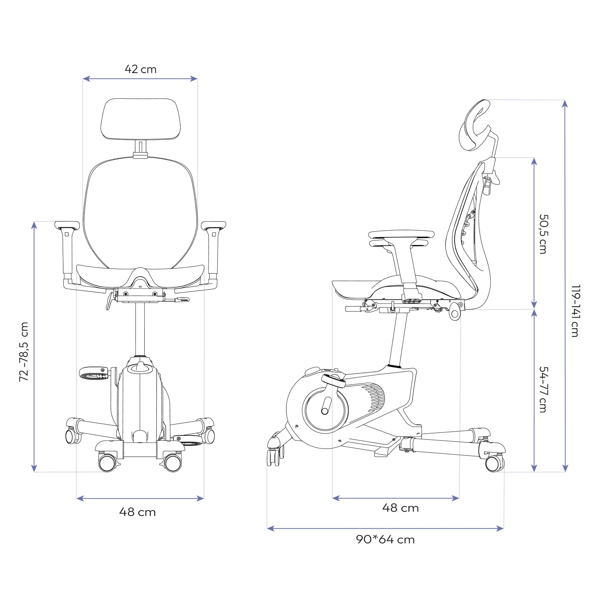 Cadeira Ergonômica Elements Egea