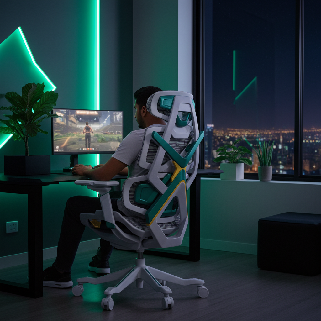 Cadeira Ergogamer Elements Vector